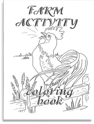 Farm Activity Coloring Book