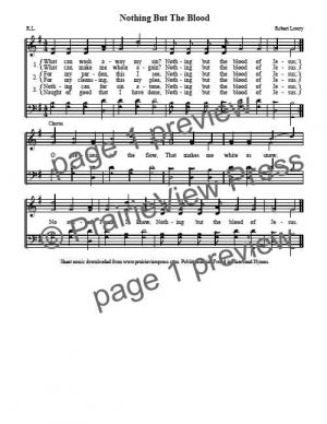 Song: Nothing But The Blood