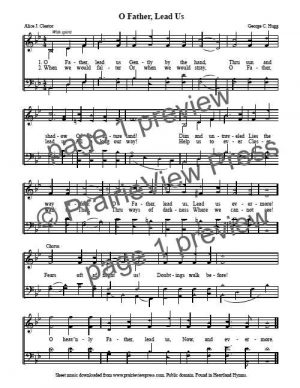 Song: Oh Father Lead Us