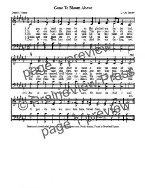 Song: Gone To Bloom Above