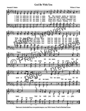 Song: God Be With You