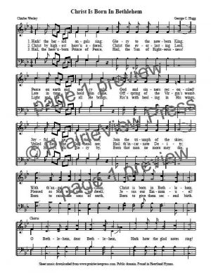 Song: Christ Is Born In Bethlehem