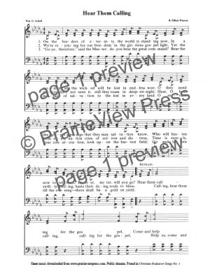 Song: Hear Them Calling