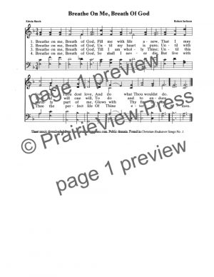 Song: Breathe On Me Breath Of God