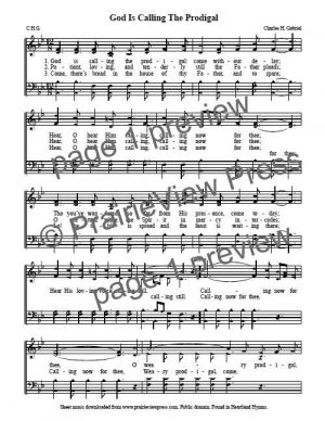 Song: God Is Calling The Prodigal
