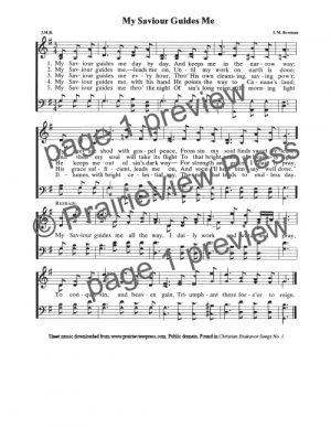 Song: My Savior Guides Me