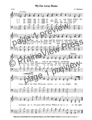 Song: My Far Away Home