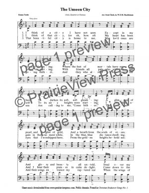 Song: The Unseen City