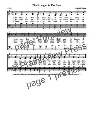 Song: The Stranger At The Door