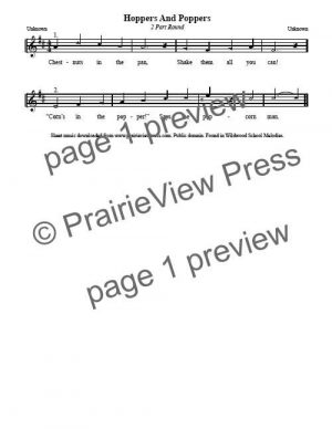 Song: Hoppers And Poppers