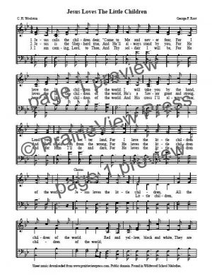 Song: Jesus Calls The Children