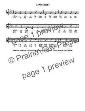 Song: Little Engine
