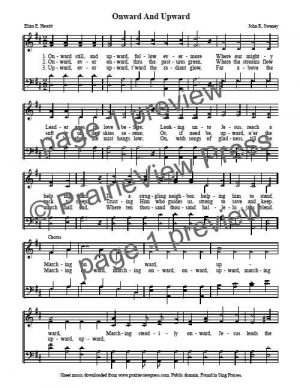 Song: Onward And Upward