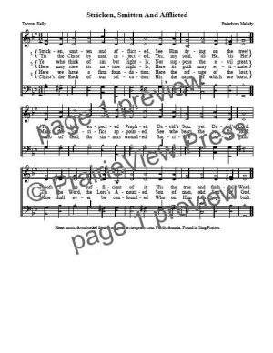 Song: Stricken Smitten And Afflicted