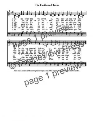 Song: The Eastbound Train