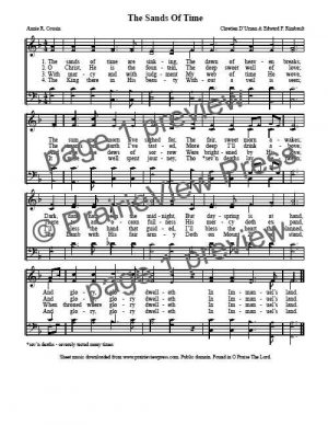 Song: The Sands Of Time