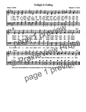 Song: Twilight Is Falling