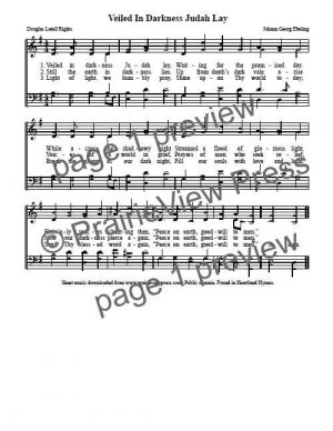 Song: Veiled In Darkness Judah Lay