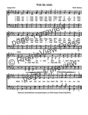 Song: With The Sweet Word Of Peace