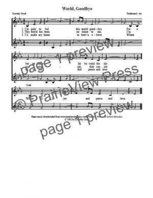 Song: World Goodbye