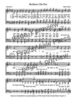 Song: He Knows The Way