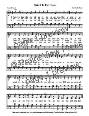 Song: Nailed To The Cross