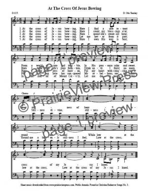 Song: At the Cross of Jesus Bowing