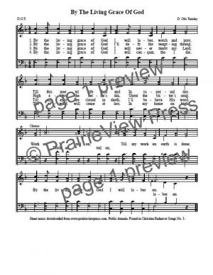 Song: By the Living Grace of God