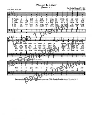 Song: Plunged In A Gulf