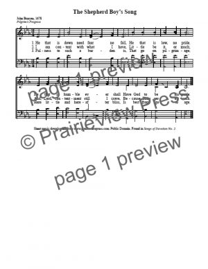 Song: The Shepherd Boy's Song