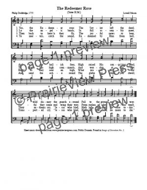 Song: The Redeemer Rose