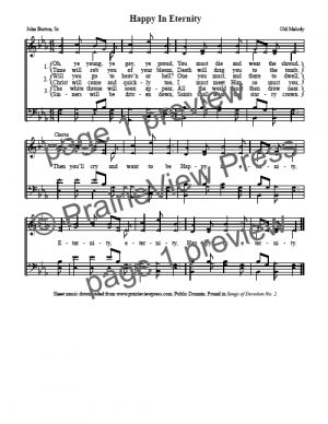 Song: Happy In Eternity