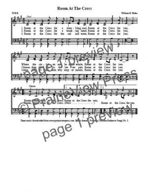 Song: Room At The Cross