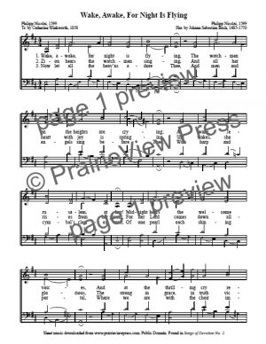 Song: Wake Awake For Night Is Flying