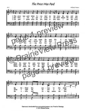 Song: The Price Was Paid