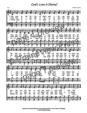 Song: God's Love Is Eternal