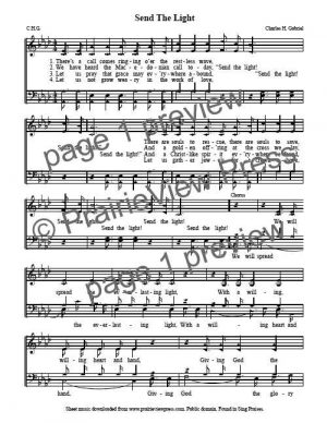 Song: Send The Light