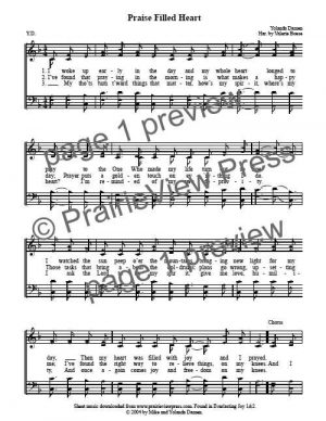 Song: Praise Filled Heart