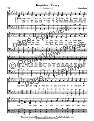 Song: Temptation's Victory