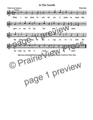 Song: At The Seaside