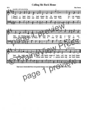 Song: Calling Me Back Home