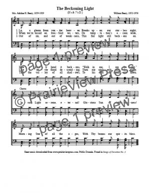 Song: The Beckoning Light