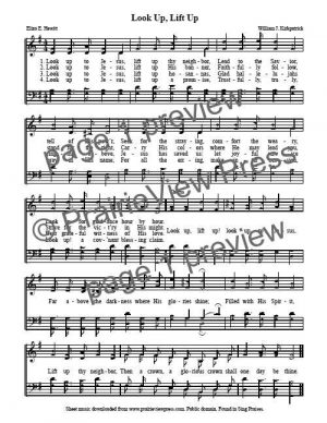 Song: Look Up Lift Up