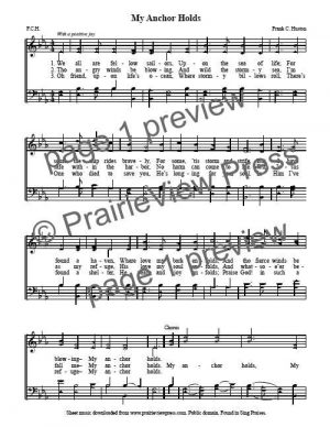 Song: My Anchor Holds