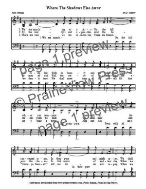 Song: Where The Shadows Flee Away