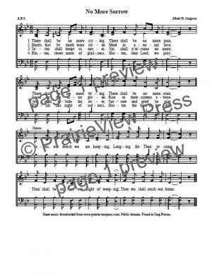 Song: No More Sorrow