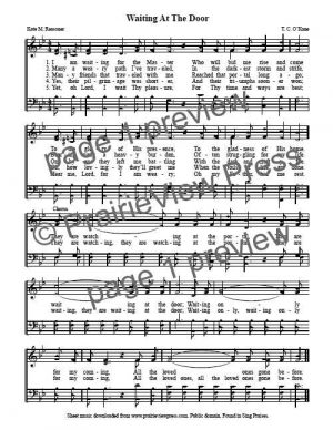 Song: Waiting At The Door