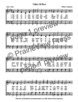 Song: Valley Of Rest