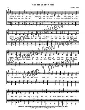 Song: Nail Me To The Cross