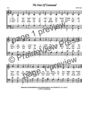 Song: The Voice Of Command